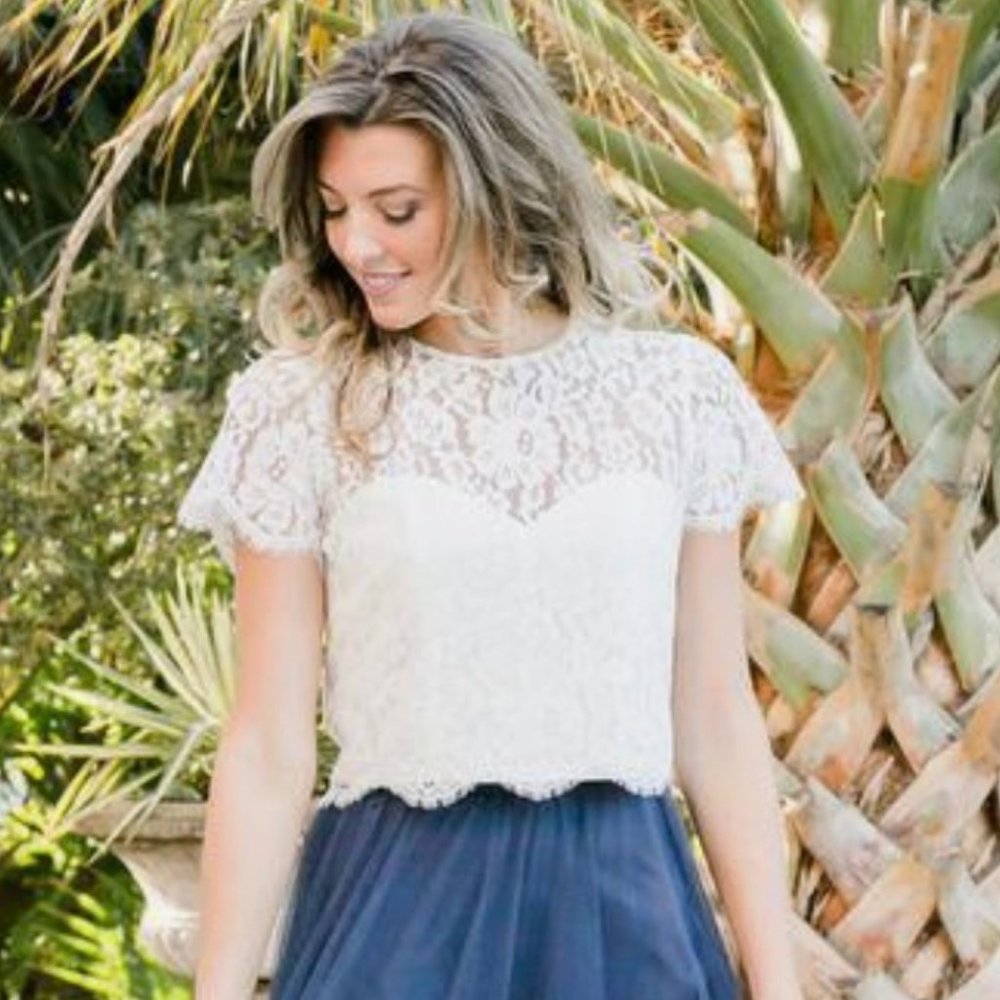 Revelry Charlotte Lace Top